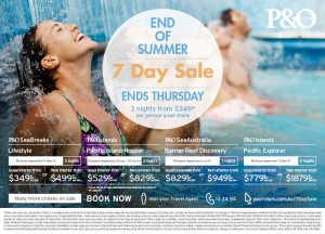 P&O 7 Day Sale Press Ad