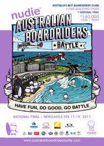 Australian Boardrider Battle Poster