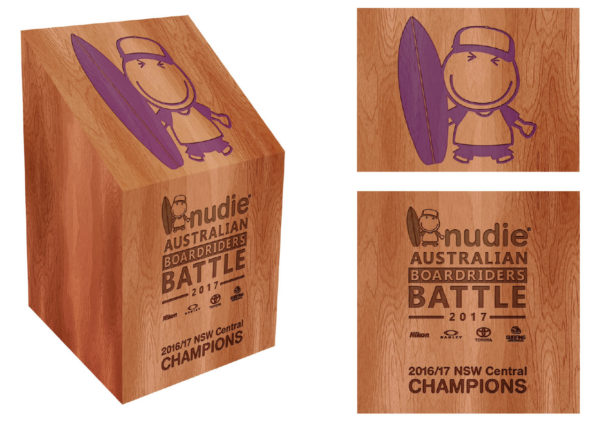 nudie Australian Boardrider Battle Trophy