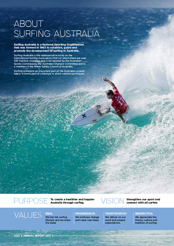 Surfing Australia 2017 Annual Report