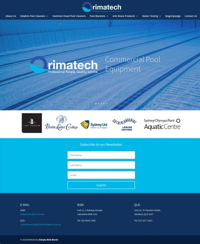 Orimatech WordPress Website
