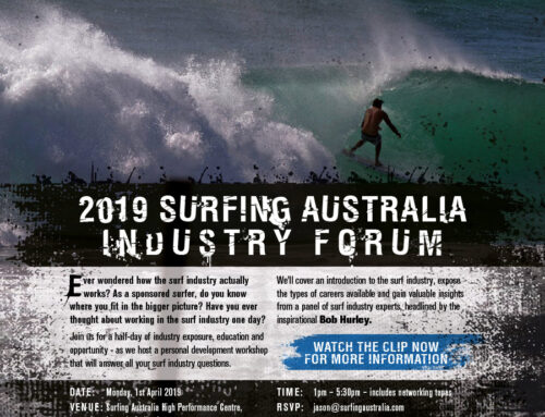 Surfing Australia Industry Immersion Day Invite