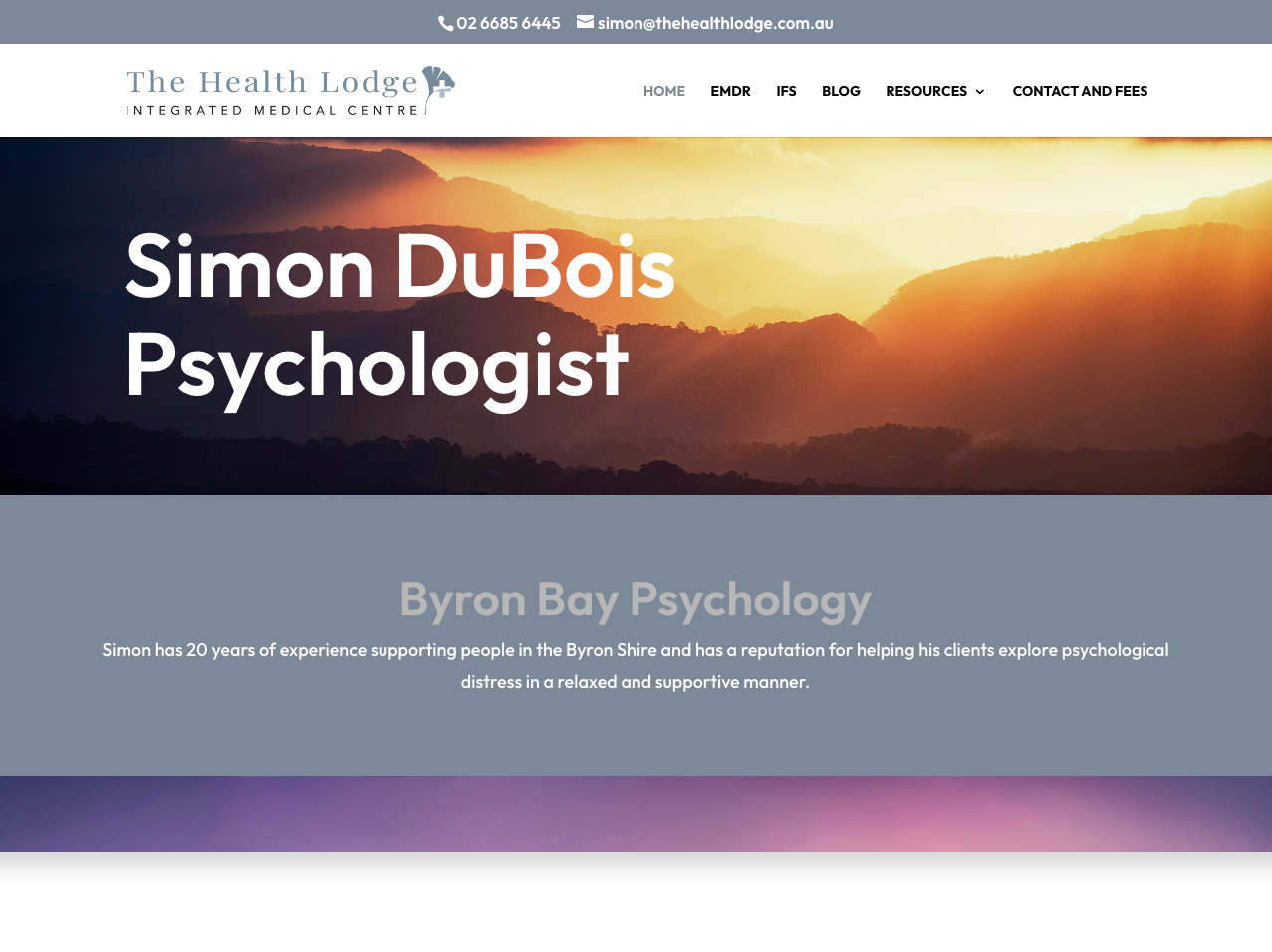 Simon DuBois Psychologist